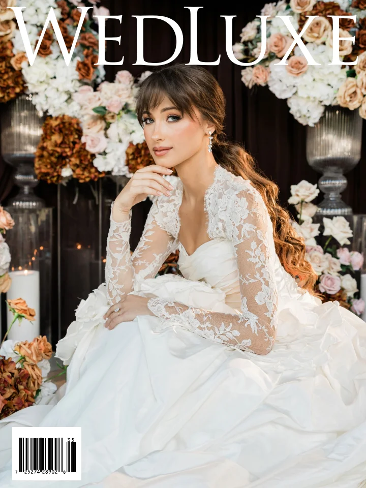 WedLuxe Issue 35 Caffè Culture cover photographed by Shotlife Studio